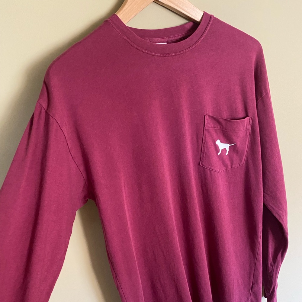 PINK Logo Long-Sleeve Tee - Picture 3 of 6